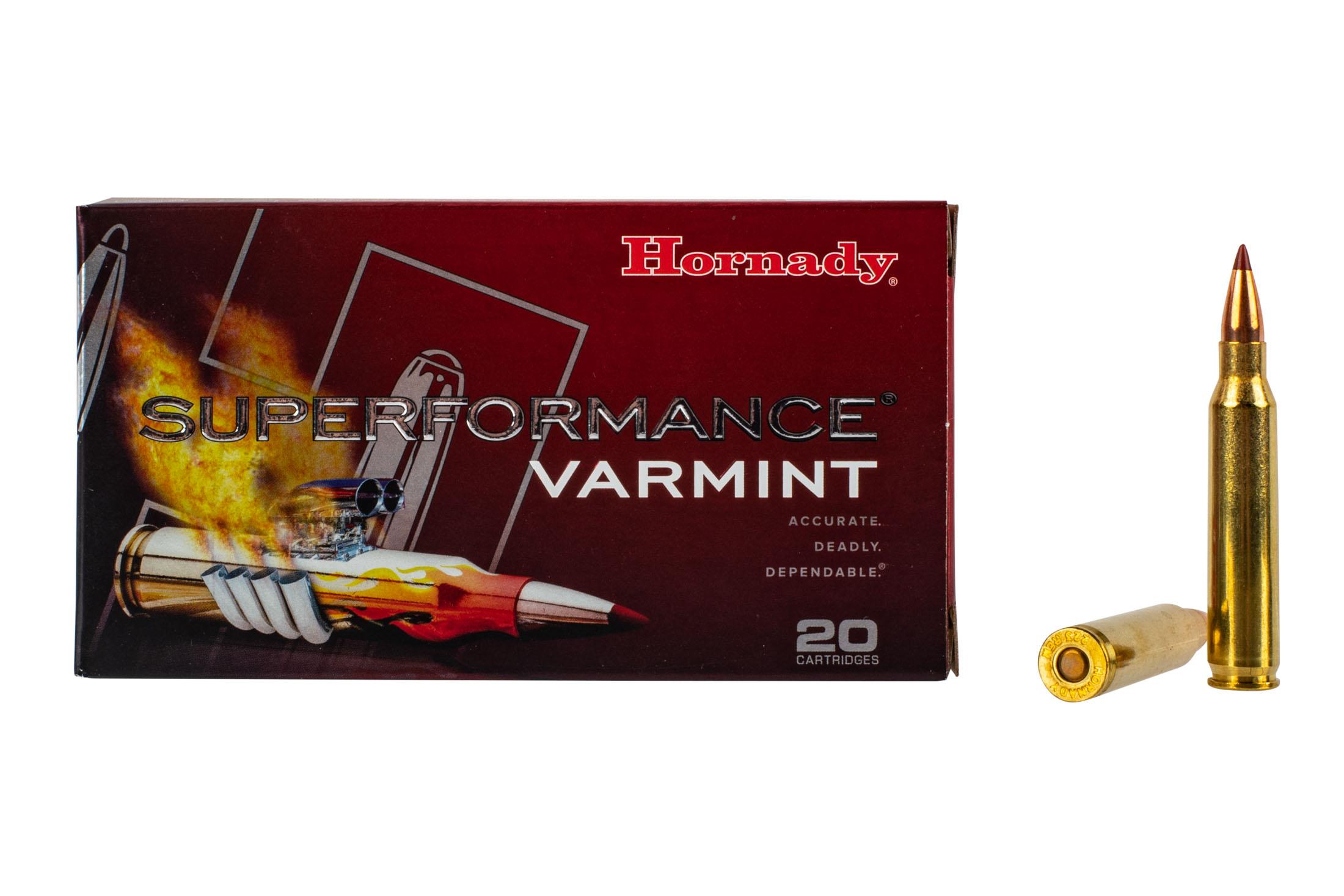 Hornady Superformance Varmint 223 Remington 35gr NTX LeadFree Ammo